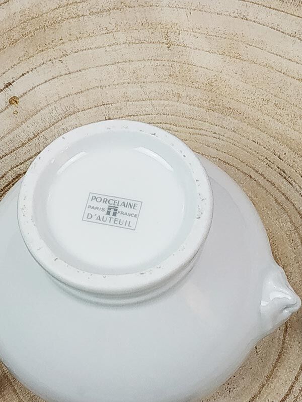Porcelain bowl Paris d'Auteuil