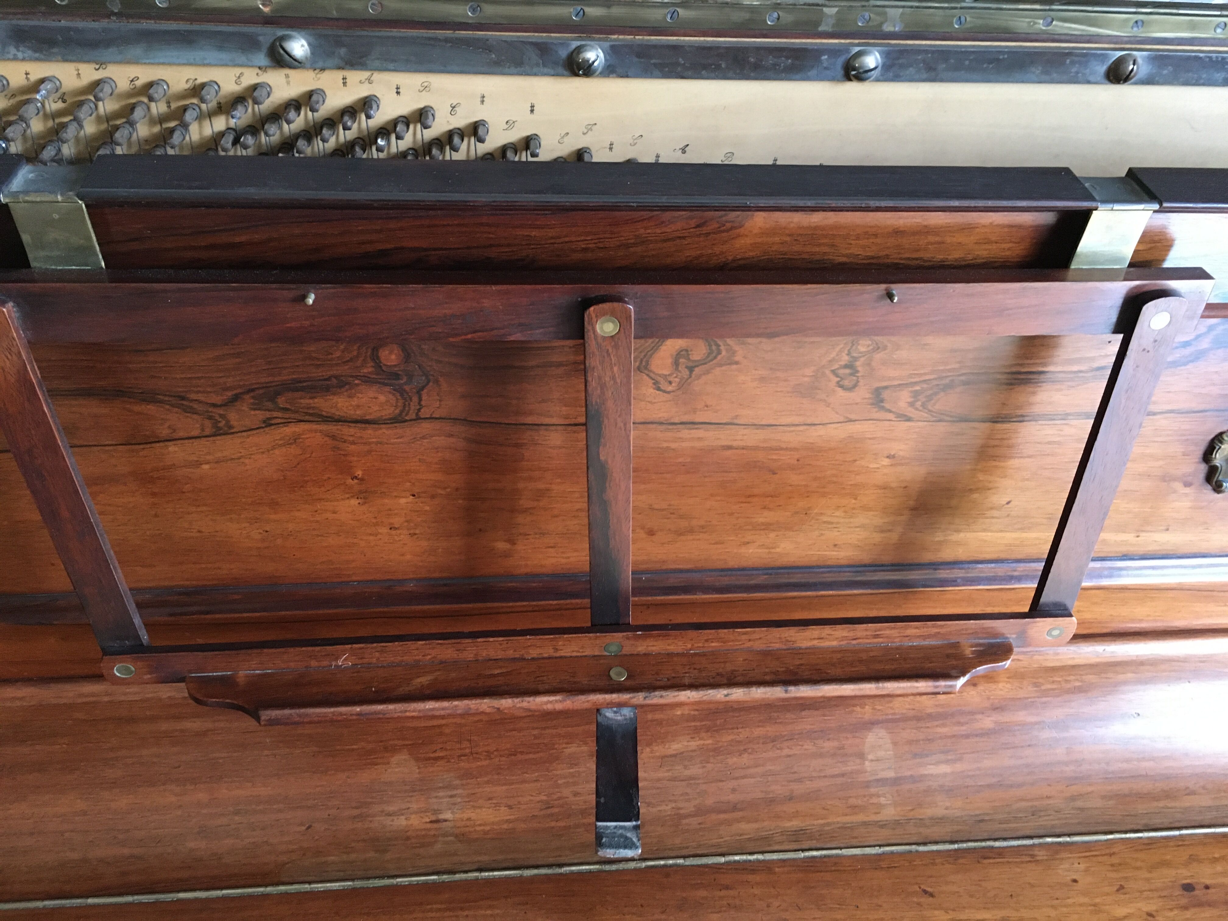 Gaveau straight piano