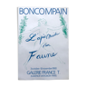 Original poster by pierre boncompain, l'après-midi d'un faune / galerie france t, 1990