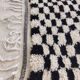 Handmade Moroccan Berber rug 156 X 100 CM