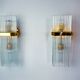 Pair of wall lights from Sciolari for Lightolier, Italy, 1970