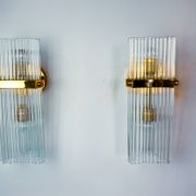 Paire d'appliques de la maison Sciolari pour Lightolier, Italie 1970