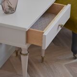 Pair of vintage bedsides - pink boudoir