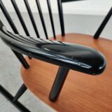 Rocking chair vintage scandinave années 60