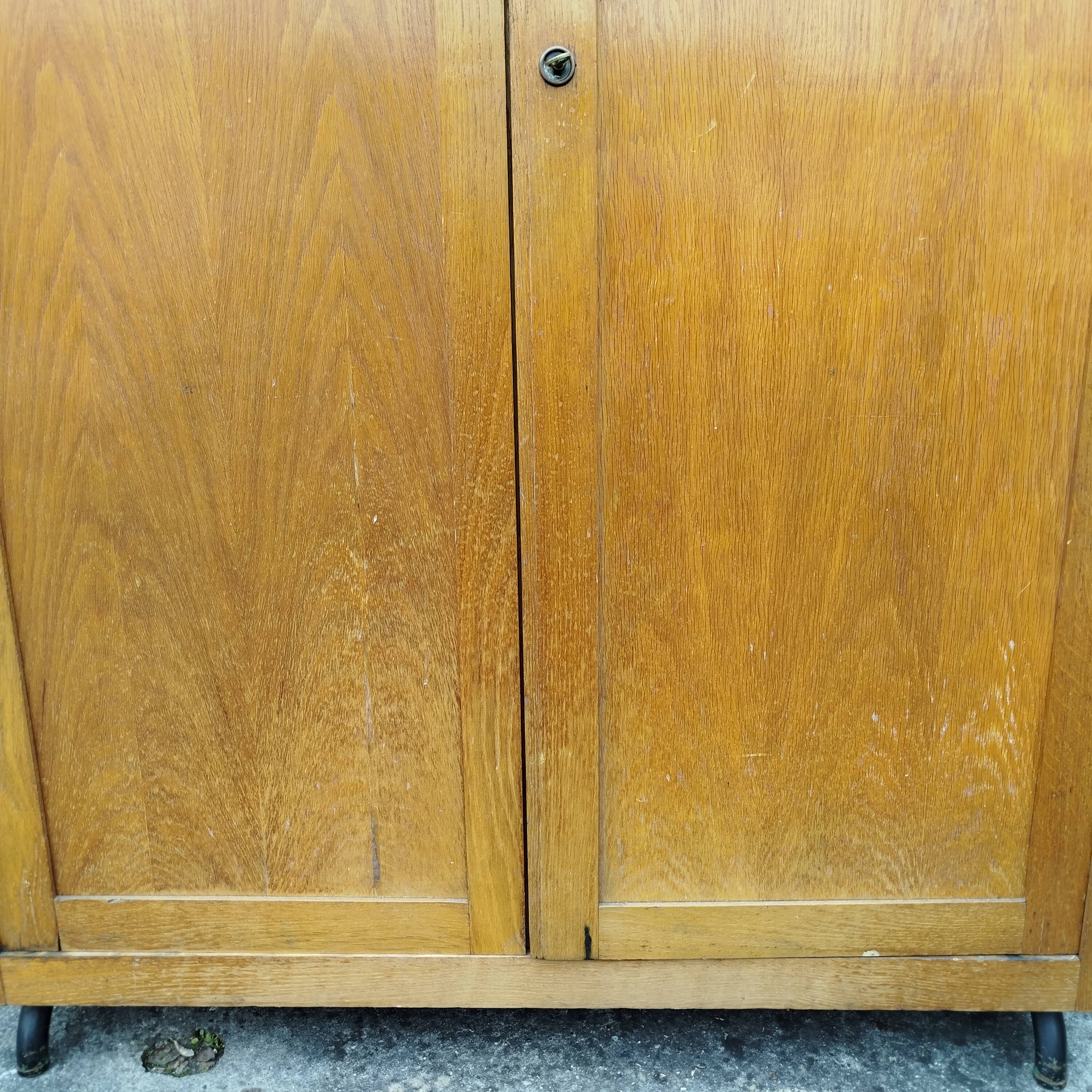 Armoire d'école années 50/60