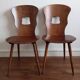 Pair of chairs Baumann model Gentiane
