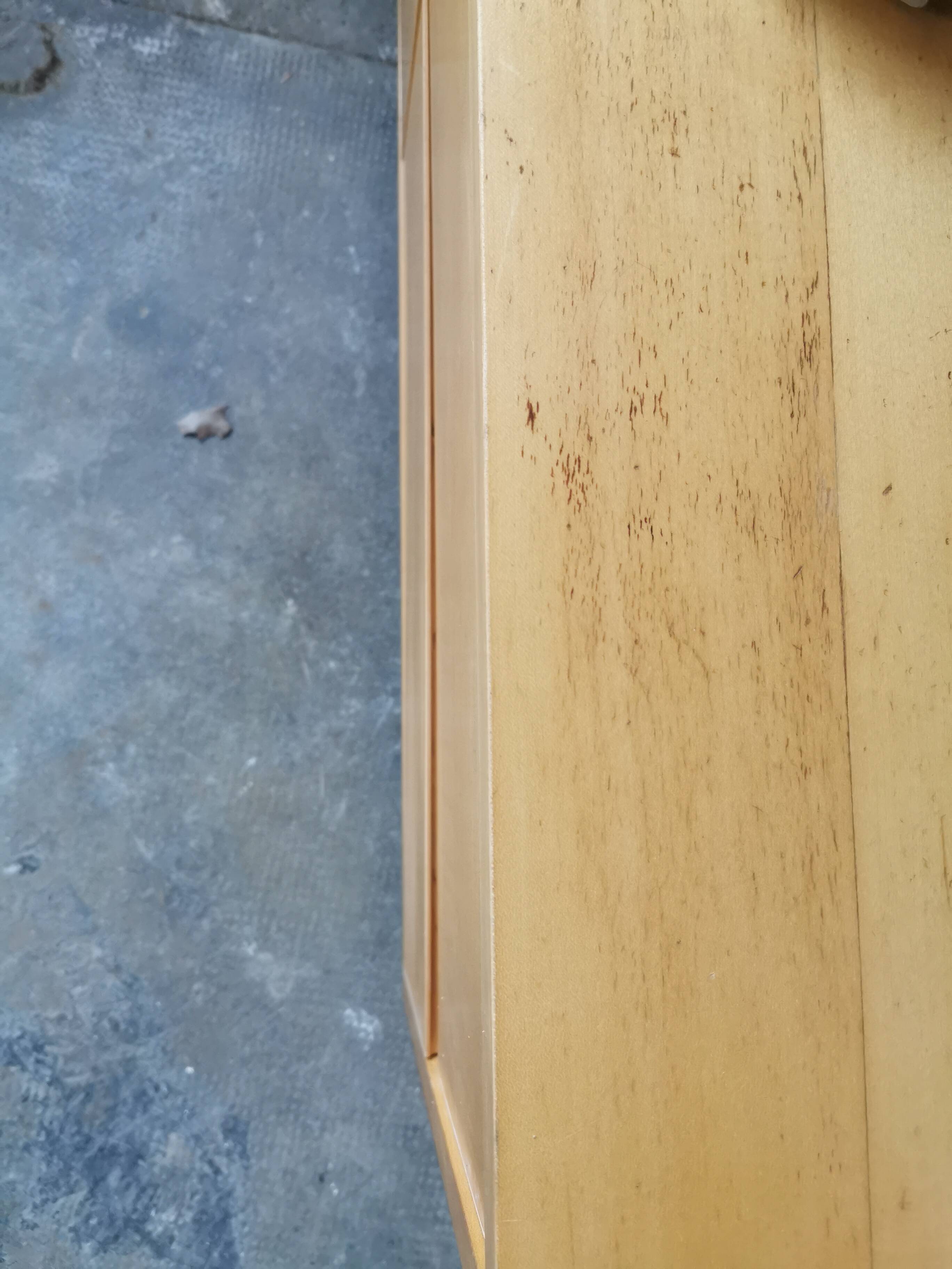 MK Mobel chest of drawers in elm from the 70s