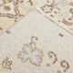 Tapis Turc Vintage Beige, Motif Floral, Tapis de Salon Classique, 170X275Cm