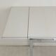 Vintage 1970s white formica extending table