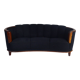 1930s Art Deco Curved Banana Sofa