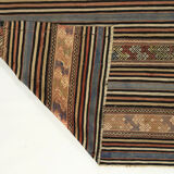 Anatolian handmade kilim rug 230 cm x 138 cm
