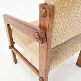 Mid-century Armchair,Czechoslovakia,1960's.