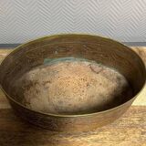 Art Nouveau period planter in embossed copper circa 1900