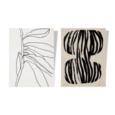 Ensemble d’art mural abstrait A3