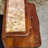 Paire de chevets bois année 50