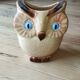 Owl vase in ceramic from Vallauris – 1960s-1970s