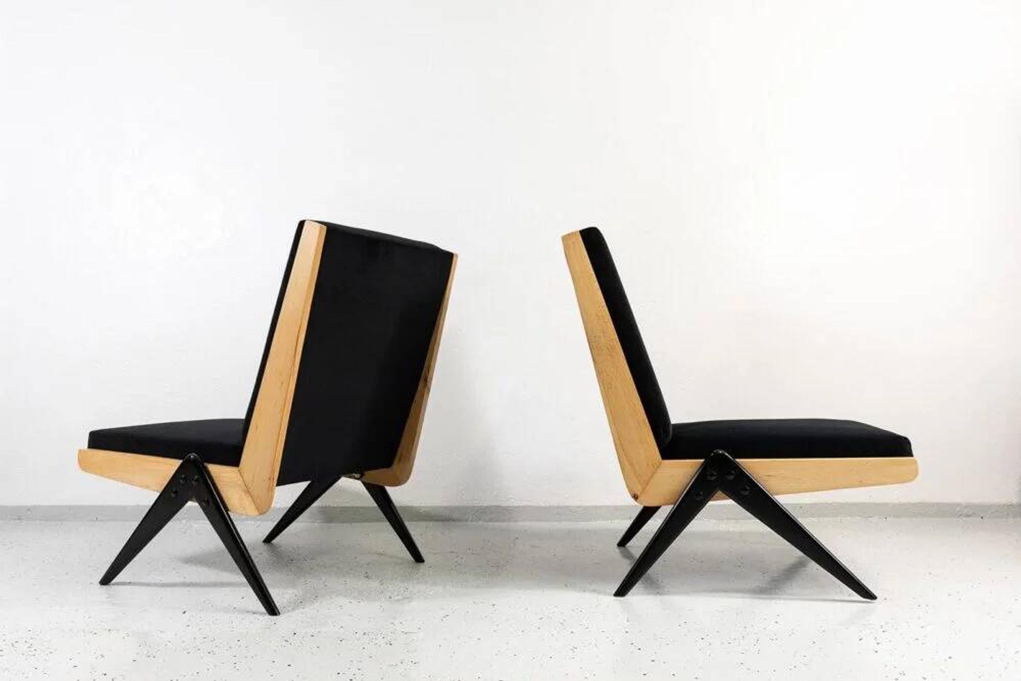 Modernist Chairs, Type 1312 By Slupskie Furniture Factory, Poland, 1960s