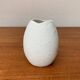White porcelain vase by M. Frey for Kaiser, mid-century, 1960s.