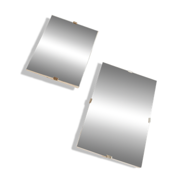 Vintage rectangular mirrors - set of 2