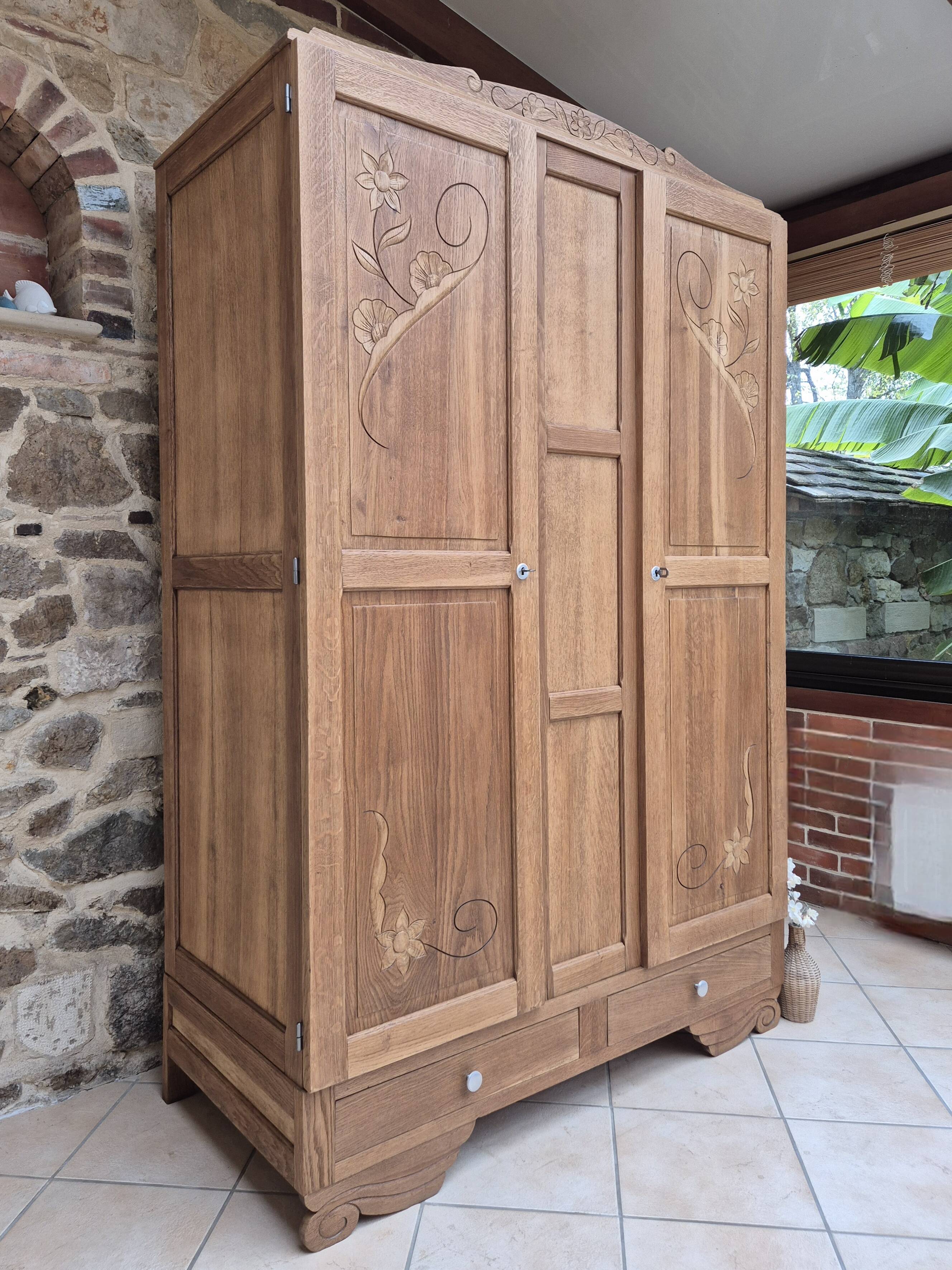 Parisian Art Deco wardrobe