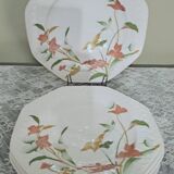 Set of 6 flat plates in Pontesa earthenware