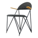 Retro Vintage Danish Cane Desk Chair Office Armchair 50s 60s Mid Century Modern