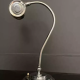 Vintage adjustable desk lamp, art deco 1930