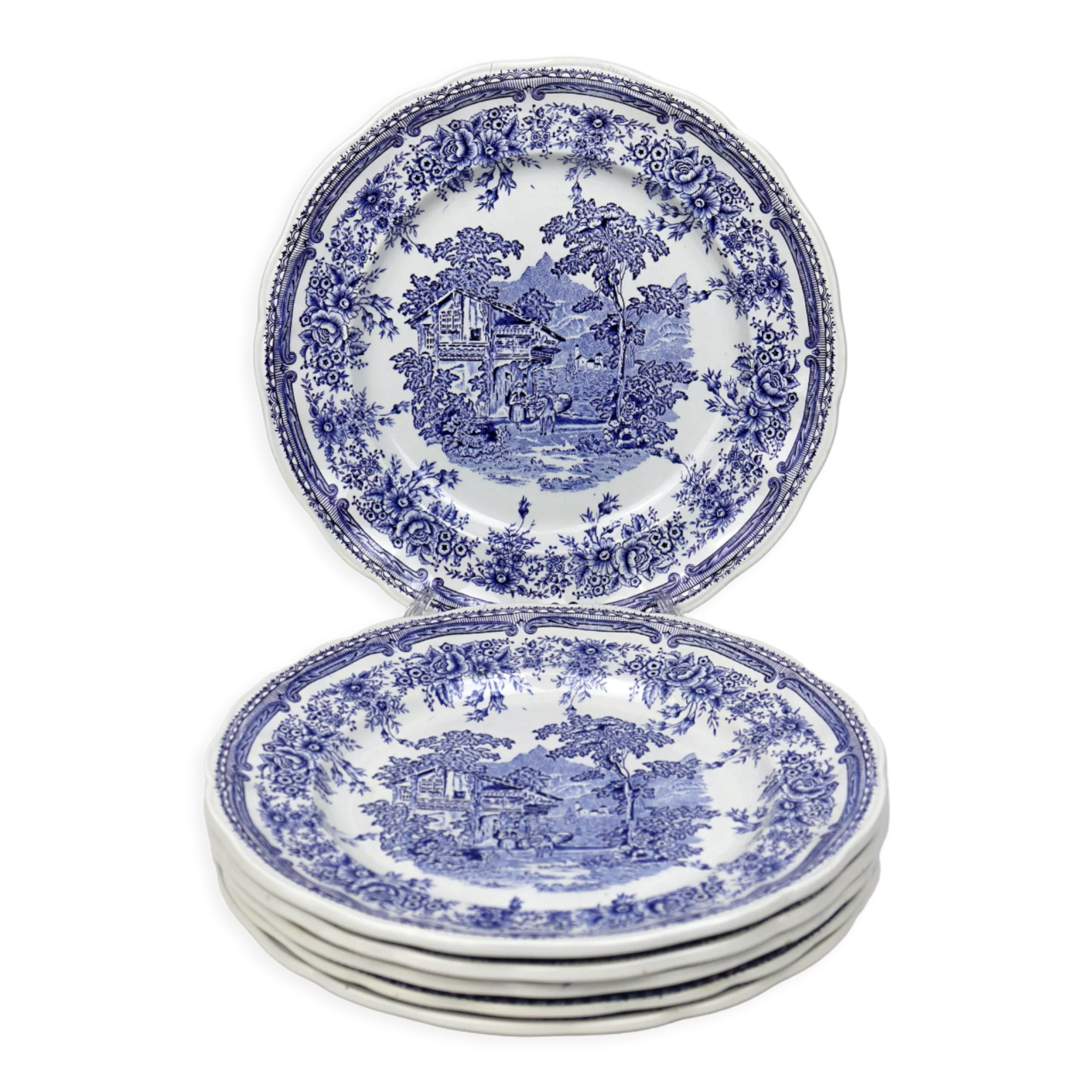 6 flat plates Luneville