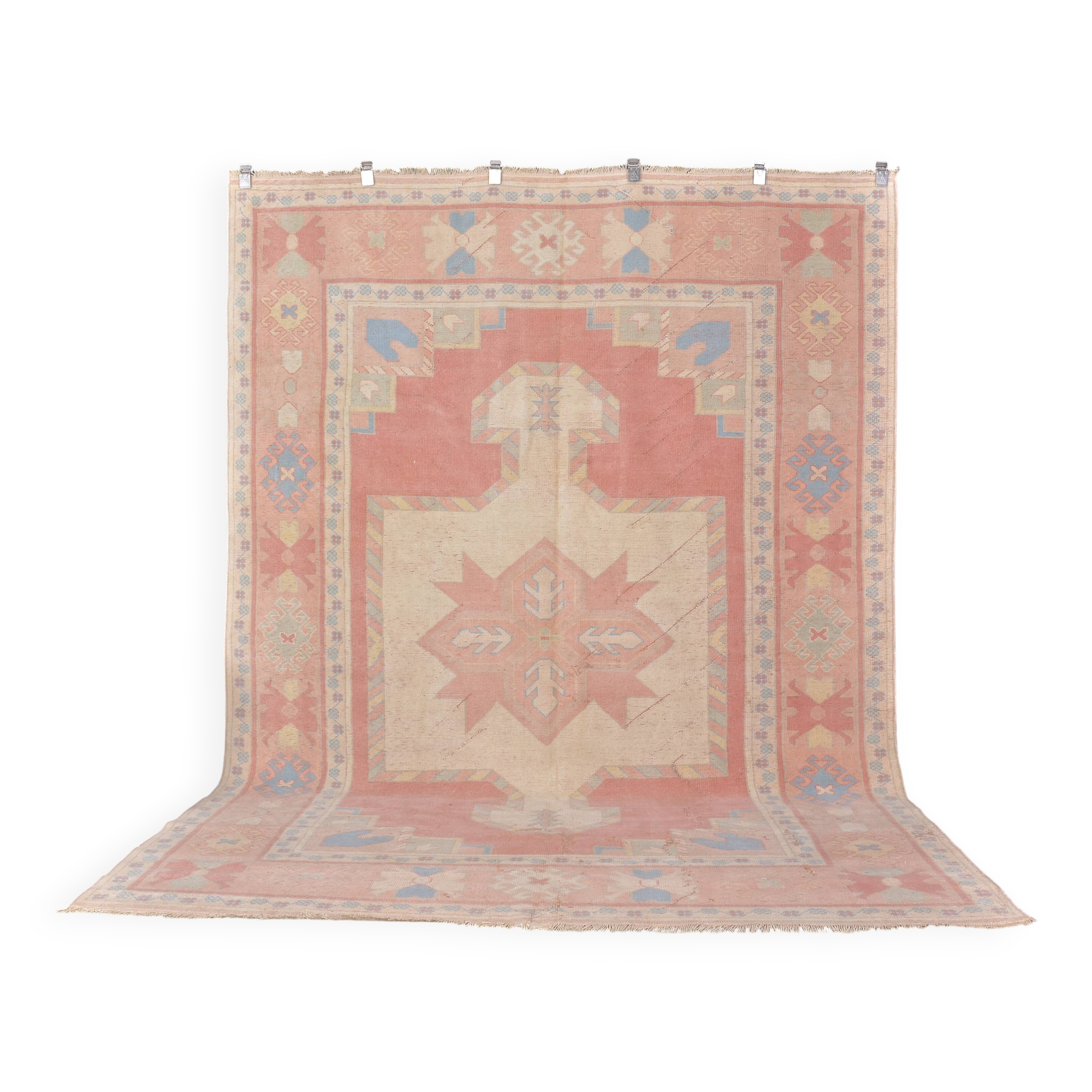 Tapis de sol vintage anatolien unique sku2408
