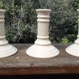 Set of 3 ceramic candle holders