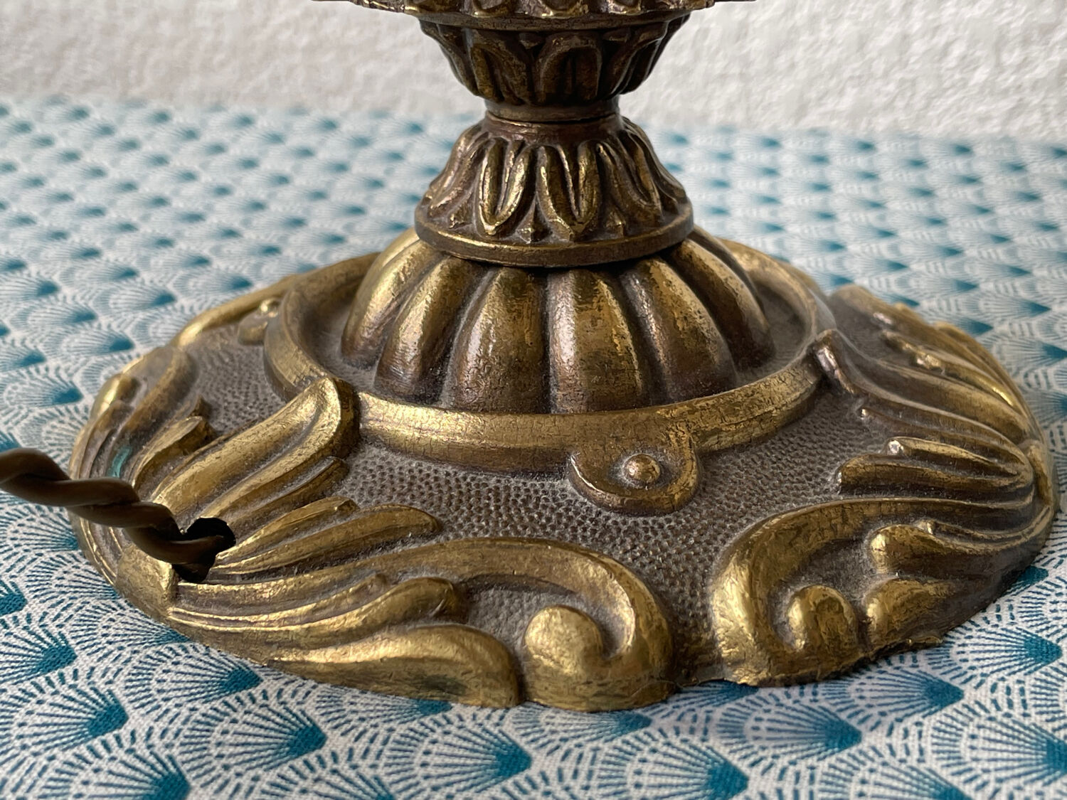 Pair of vintage Bohemian lamps