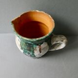 Sandstone pitcher signed Chantrier in Sauzelle Ile d'Oléron