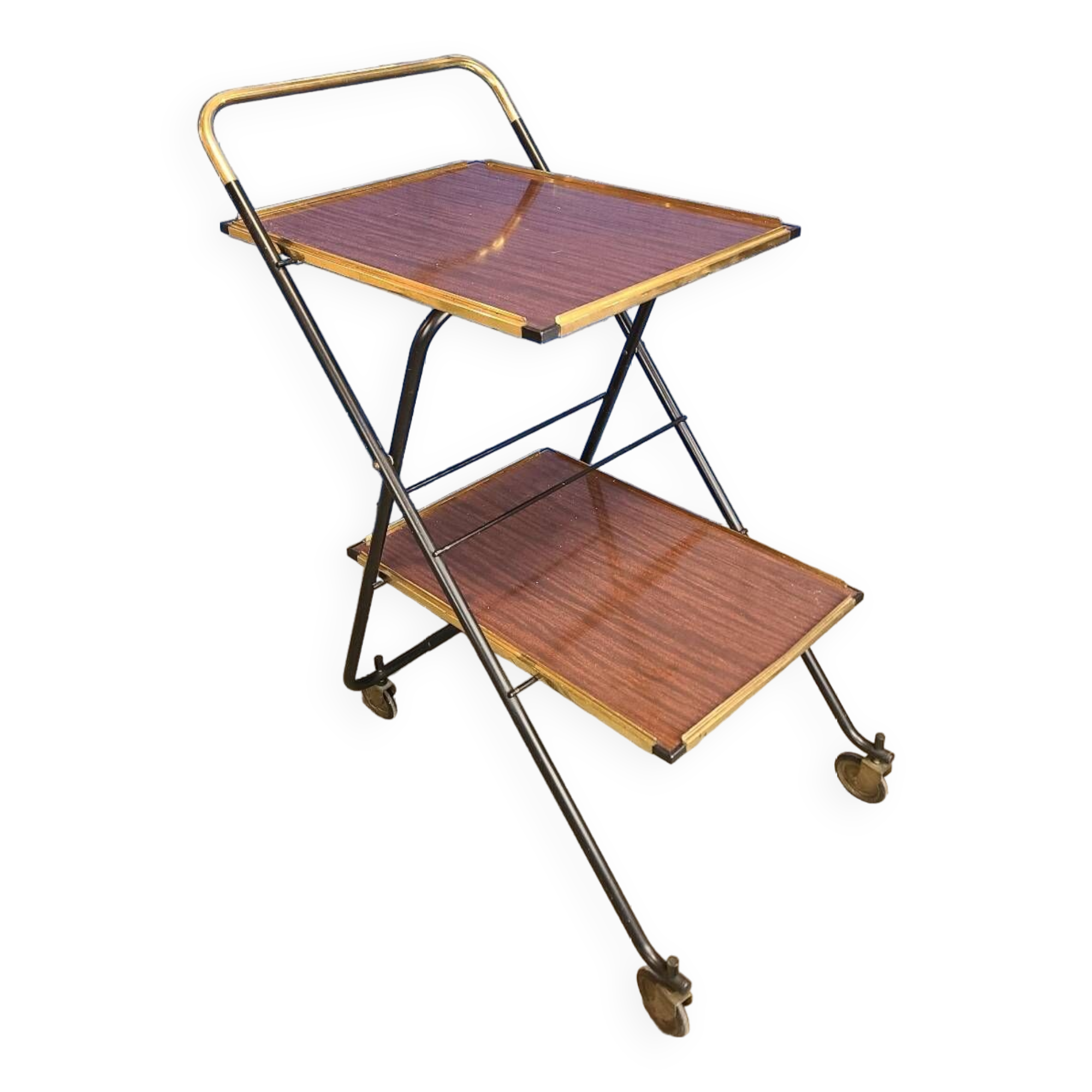 Vintage serving trolley