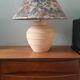 Lampe terre cuite années 60