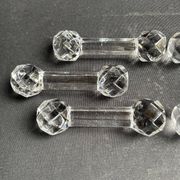 6 Baccarat knife holders