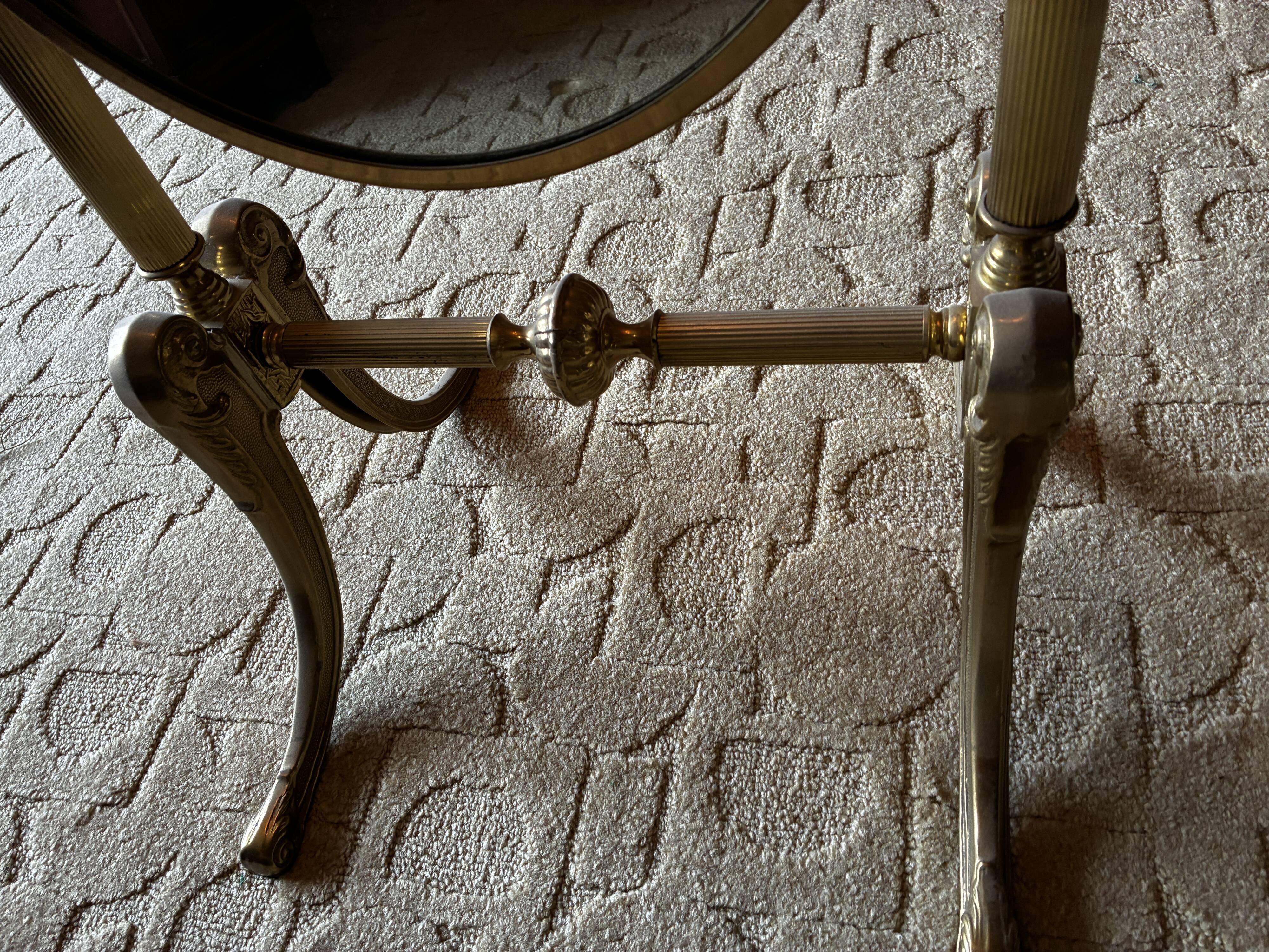 Empire style marble console