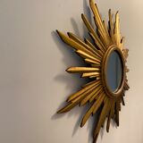 Genuine antique sun mirror