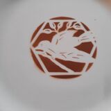 Salins Terre de Fer “Colibri” Fruit Bowl – 1920s–1930s