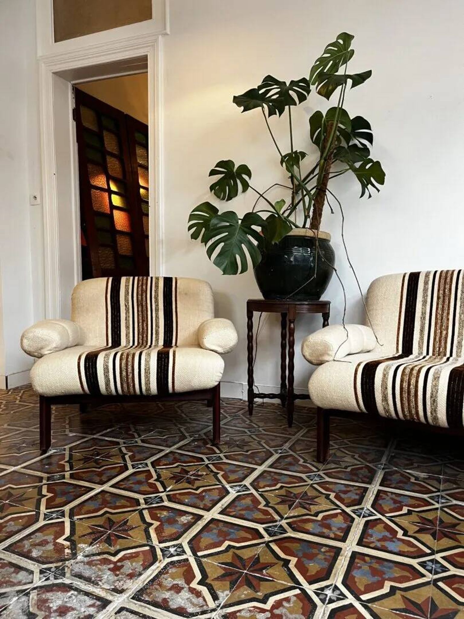 Vintage modular living room set