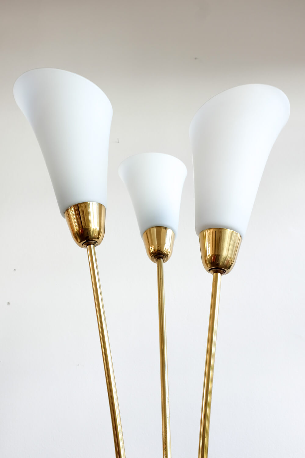 Vintage floor lamp three rods