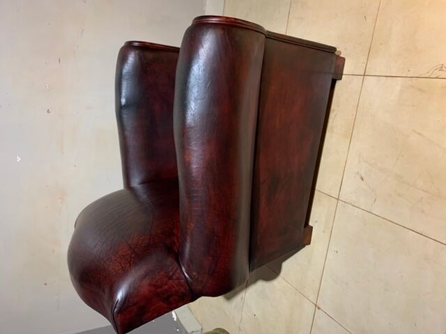 Paire de fauteuils club
