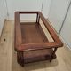 English style mahogany coffee table