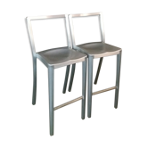 Tabourets de bar Icon by Starck de chez Emeco