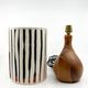 Scandinavian lamp • Custom lampshade • Mid Century