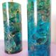 Fractal resin lamps 1970