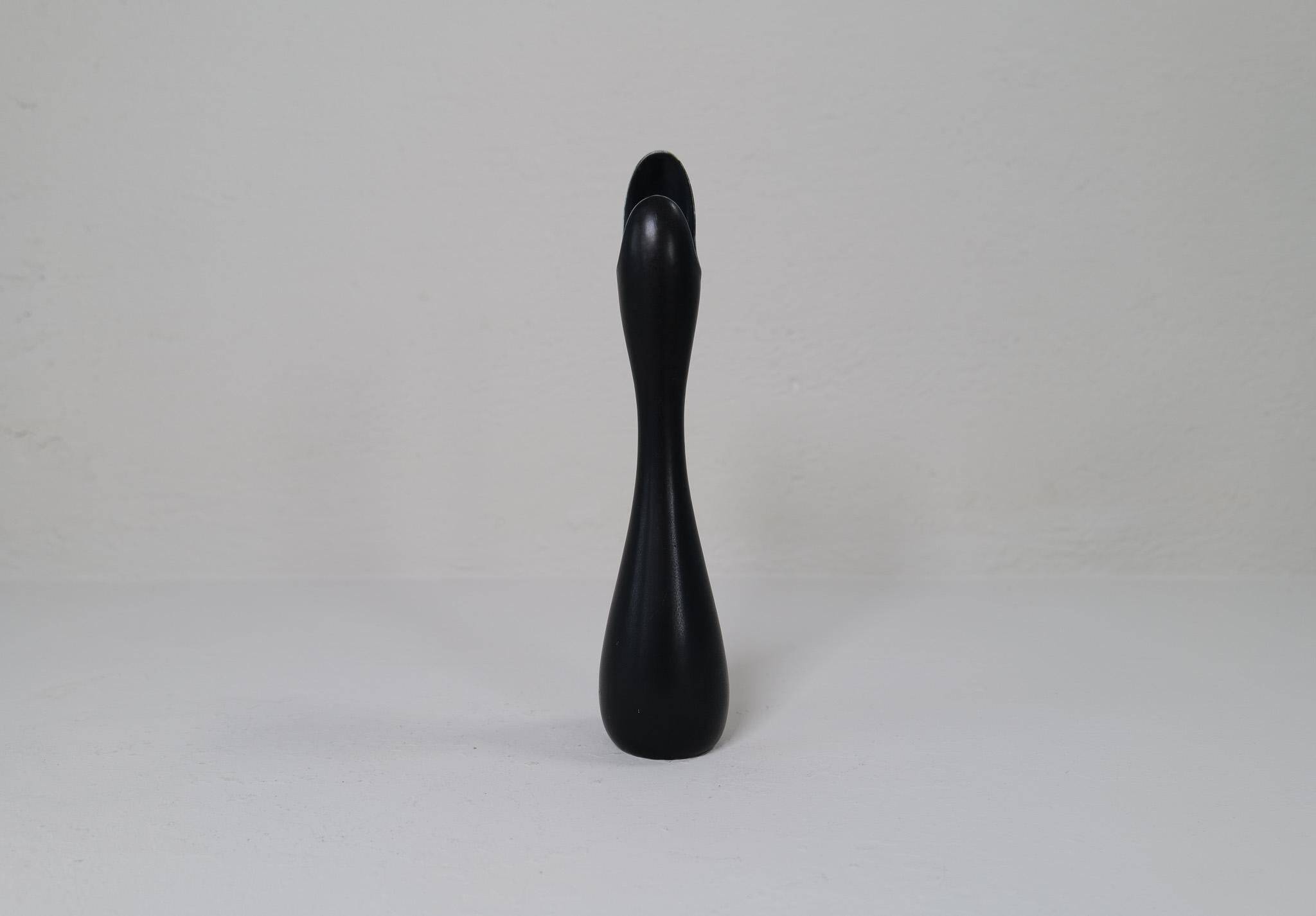 Mid-century modern ceramic vases "Caolina" by Gunnar Nylund Rörstrand, Sweden.