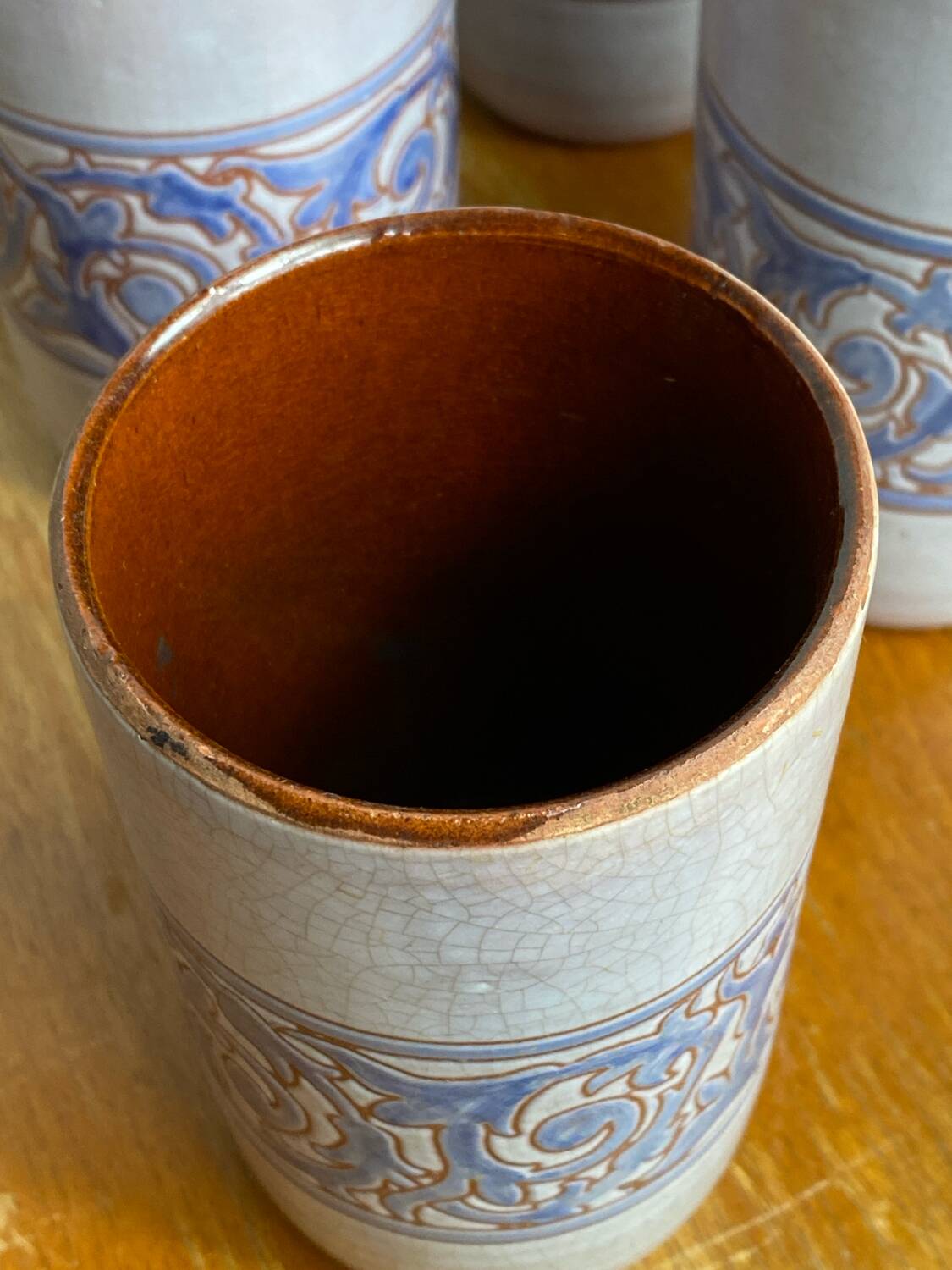 Ceramic orangeade set