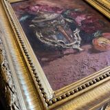 Painting hst/p attr. constant louche (1880-1965) "orientalist still life"