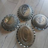 4 corbeilles à pain en métal