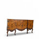 Walnut buffet, antique Italian, 1930s.